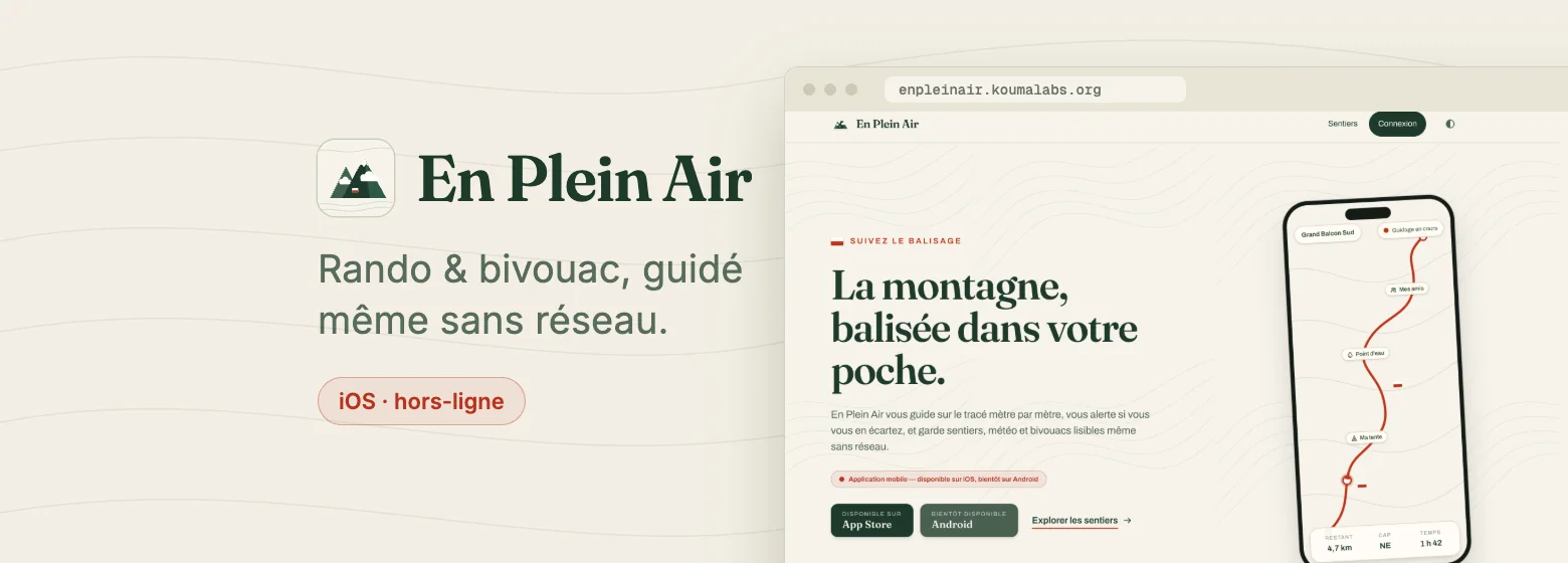 Aperçu du projet En Plein Air